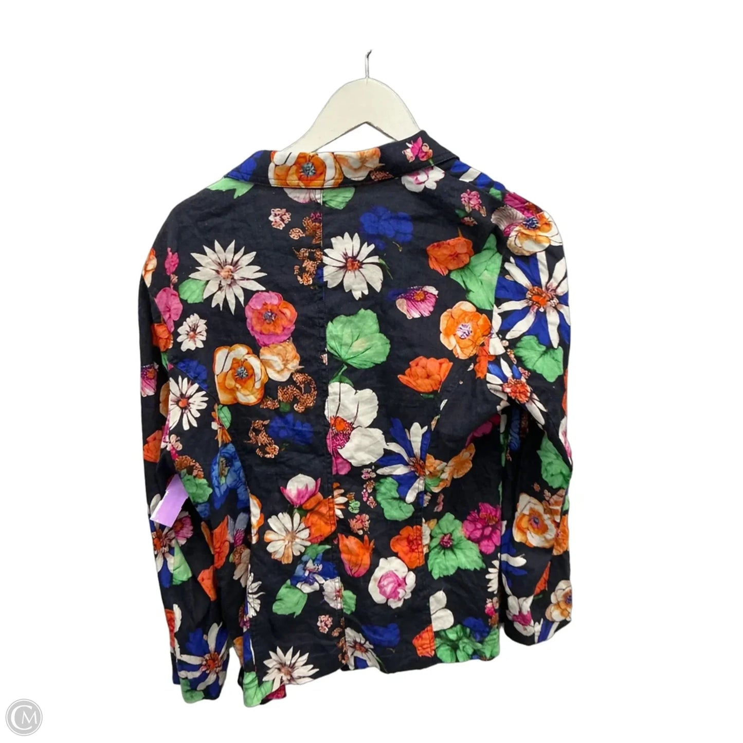 Blazer By Charlie B In Floral Print, Size: L
