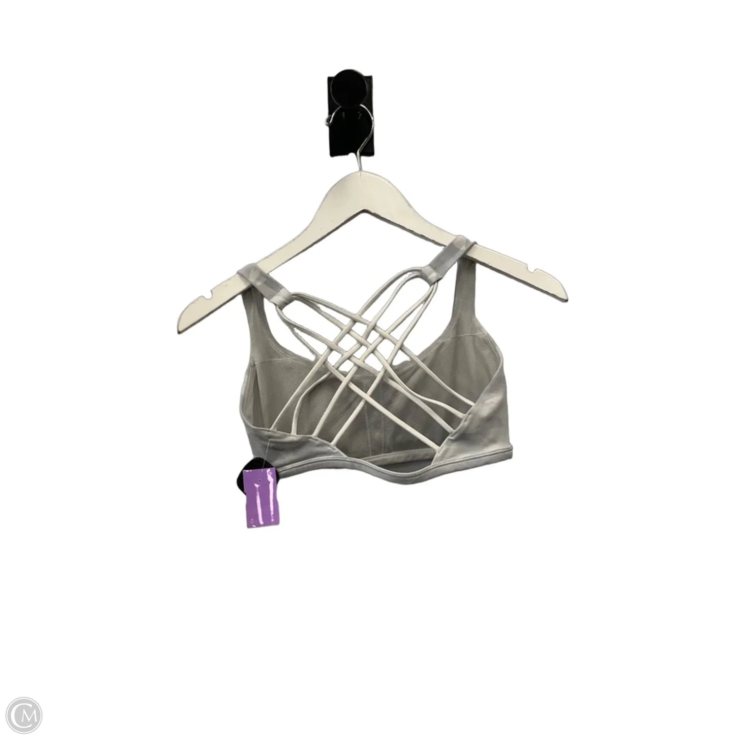 Athletic Bra By Lululemon In Grey, Size: 8