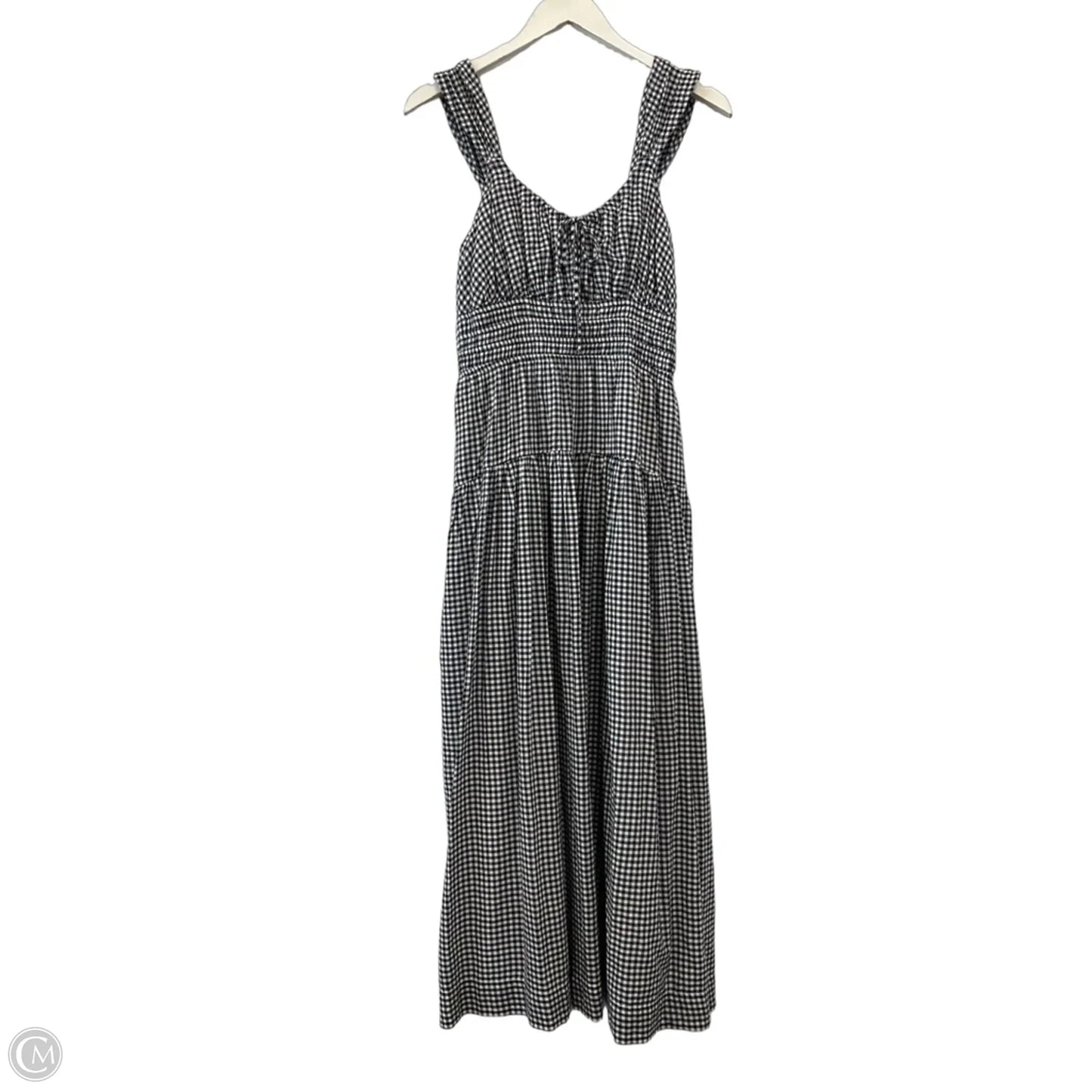 Dress Casual Maxi By Lucky Brand In Checkered Pattern, Size: S