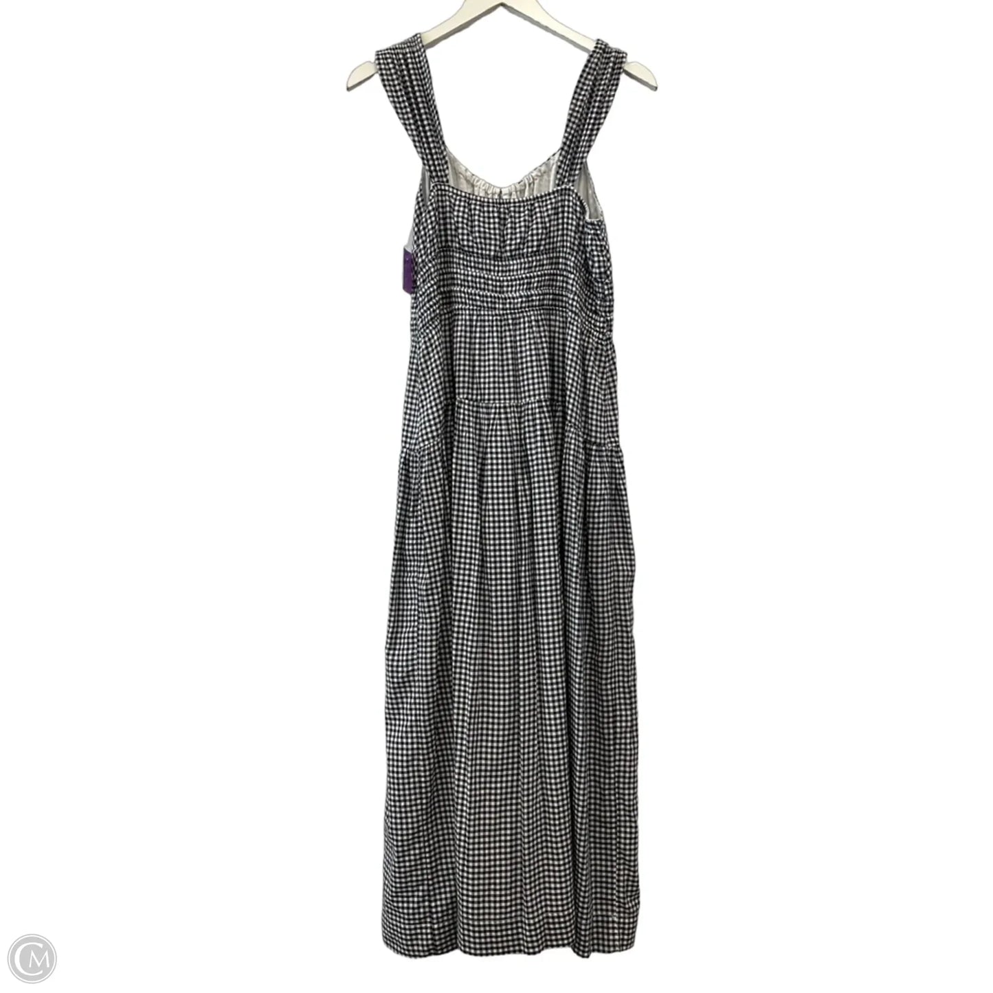 Dress Casual Maxi By Lucky Brand In Checkered Pattern, Size: S