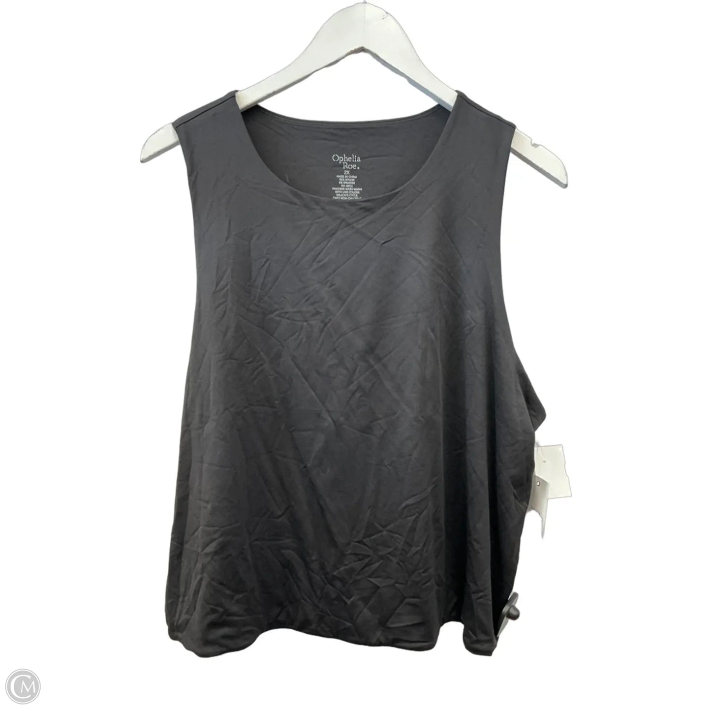 Tank Top By Ophelia Roe In Black, Size: 2x