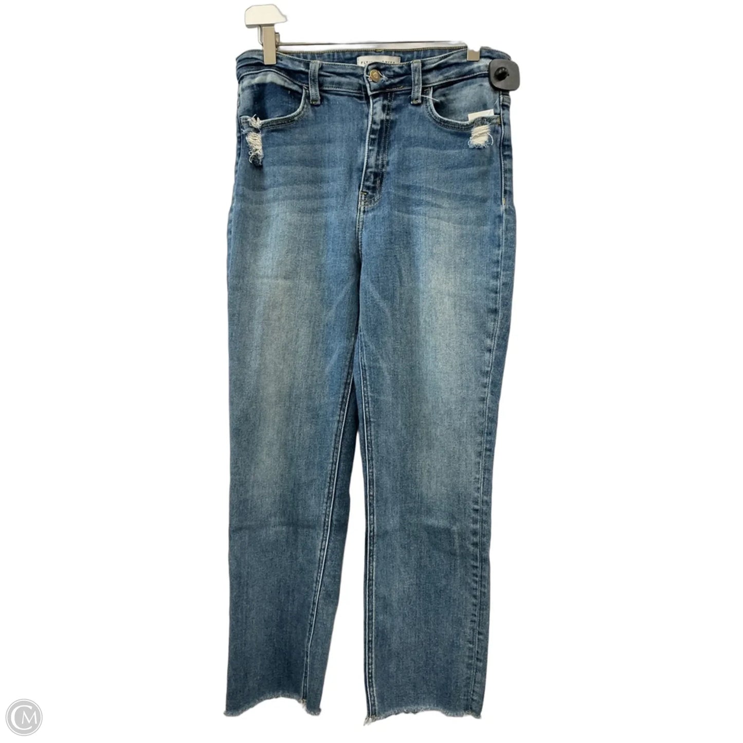 Jeans Boot Cut By Flying Monkey In Blue Denim, Size: 8
