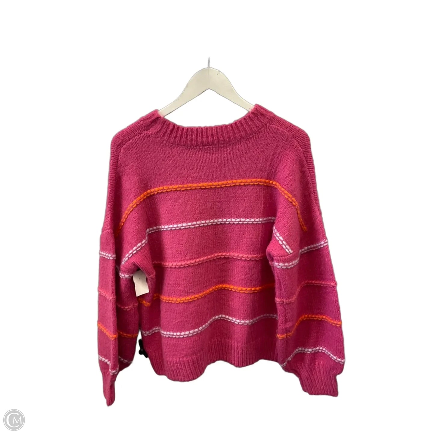 Sweater By Clothes Mentor In Pink, Size: M