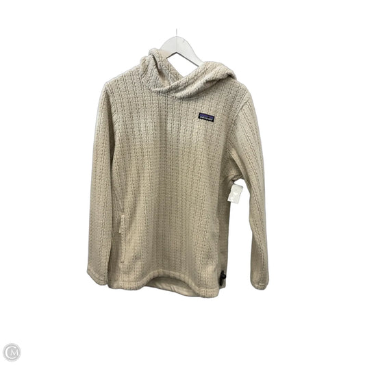 Top Long Sleeve By Patagonia In Cream, Size: L