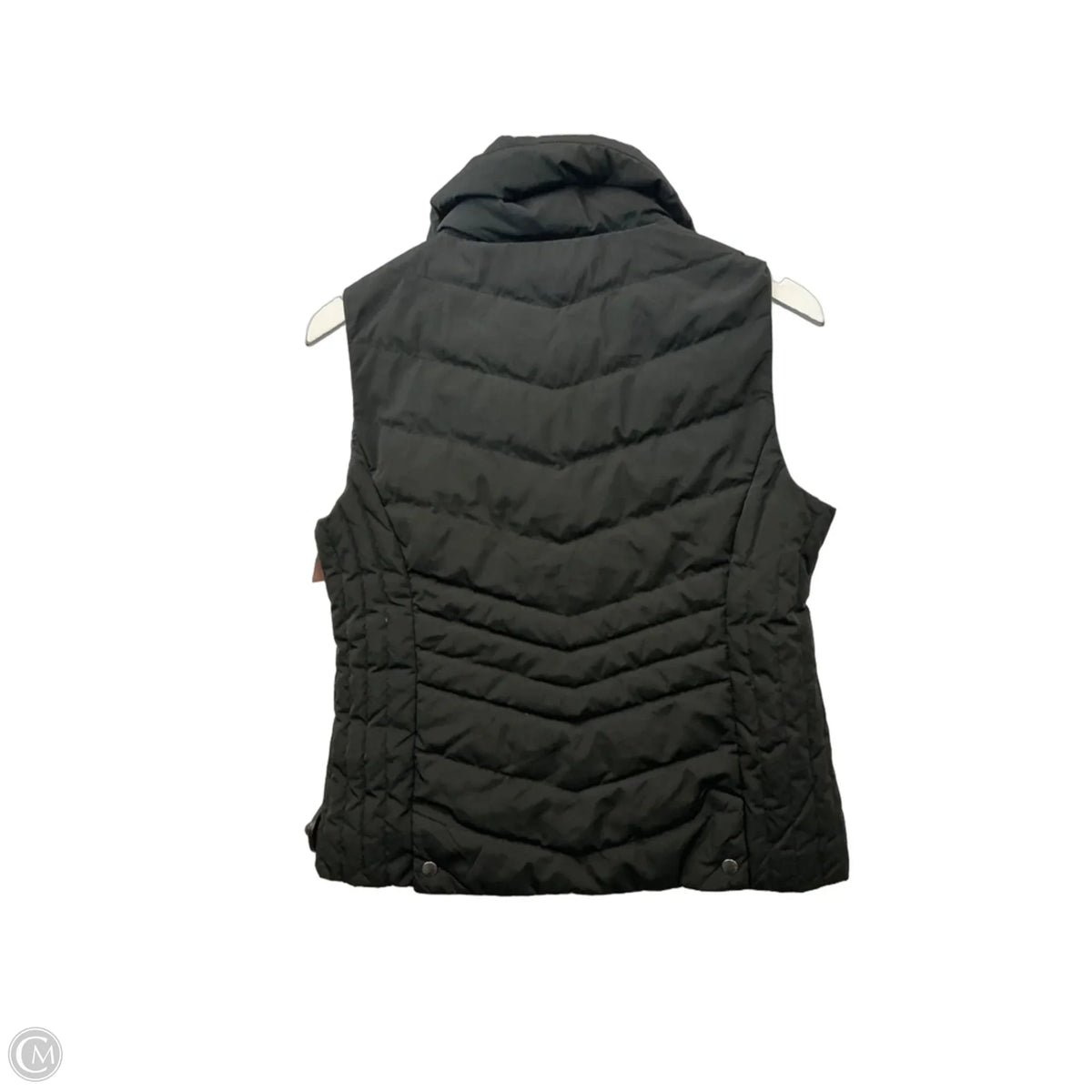 Vest Puffer & Quilted By Talbots In Black, Size: Mp