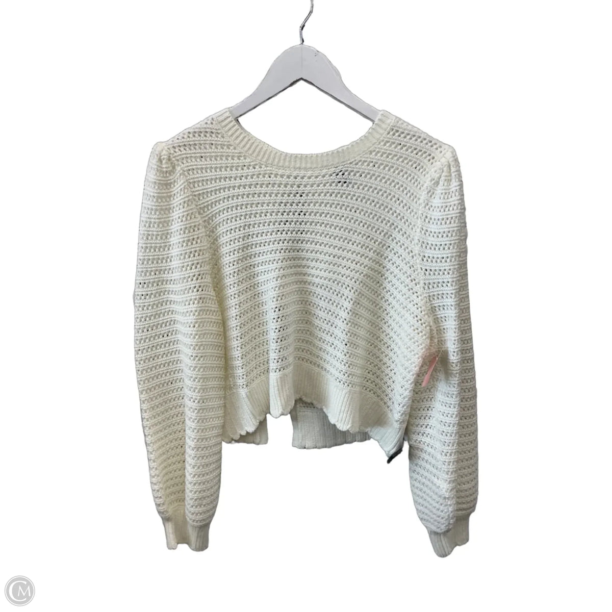 Sweater By Divided In Cream, Size: L