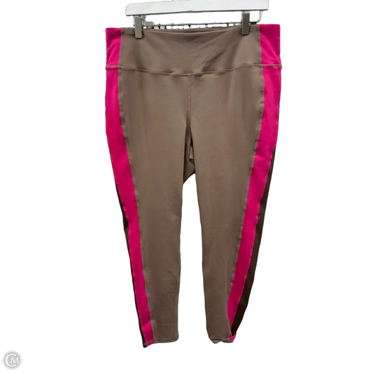 Athletic Leggings By Torrid In Brown, Size: 2