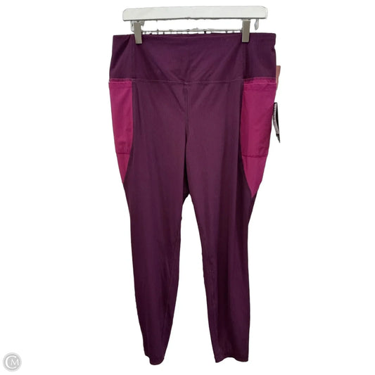 Athletic Leggings By Torrid In Purple, Size: 2