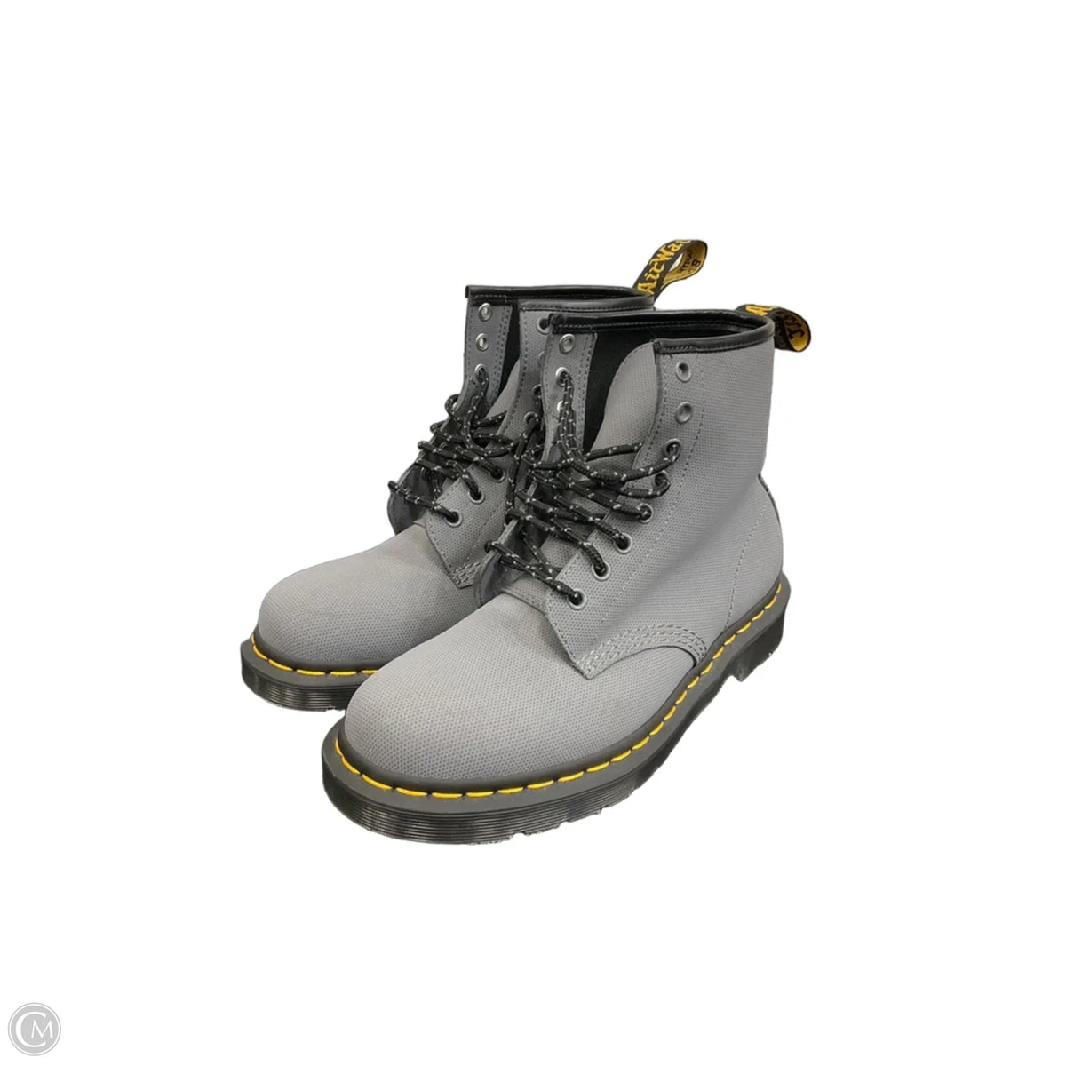 Boots Designer By Dr Martens In Grey, Size: 8