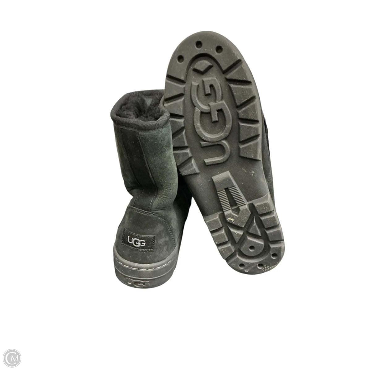 Boots Designer By Ugg In Black, Size: 8