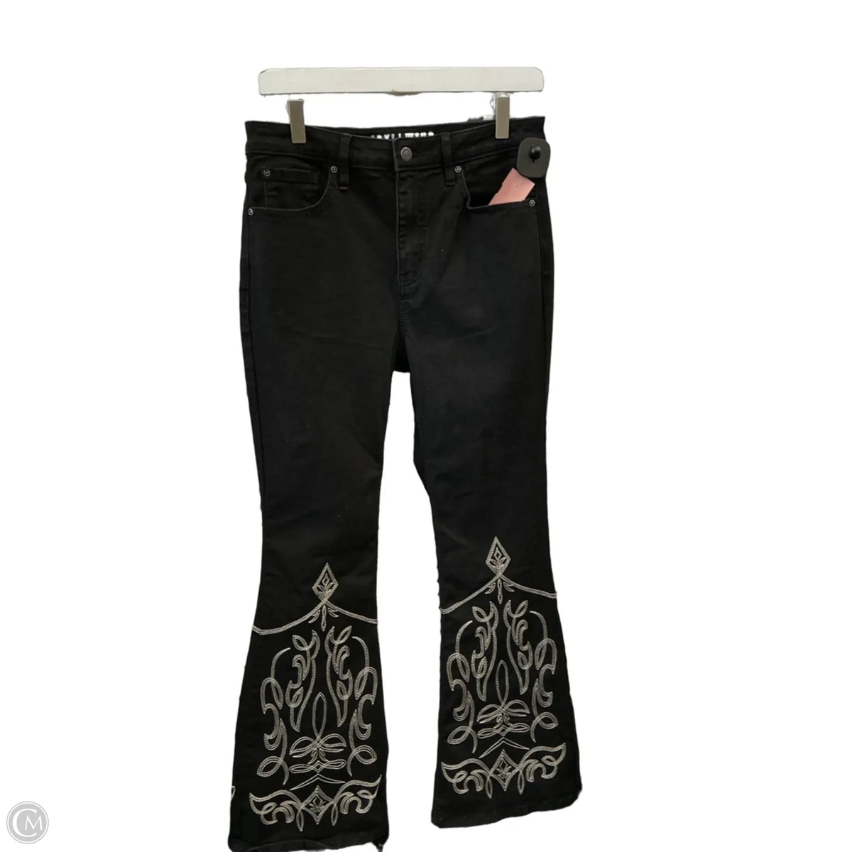 Jeans Flared By Idyllwind In Black, Size: 10