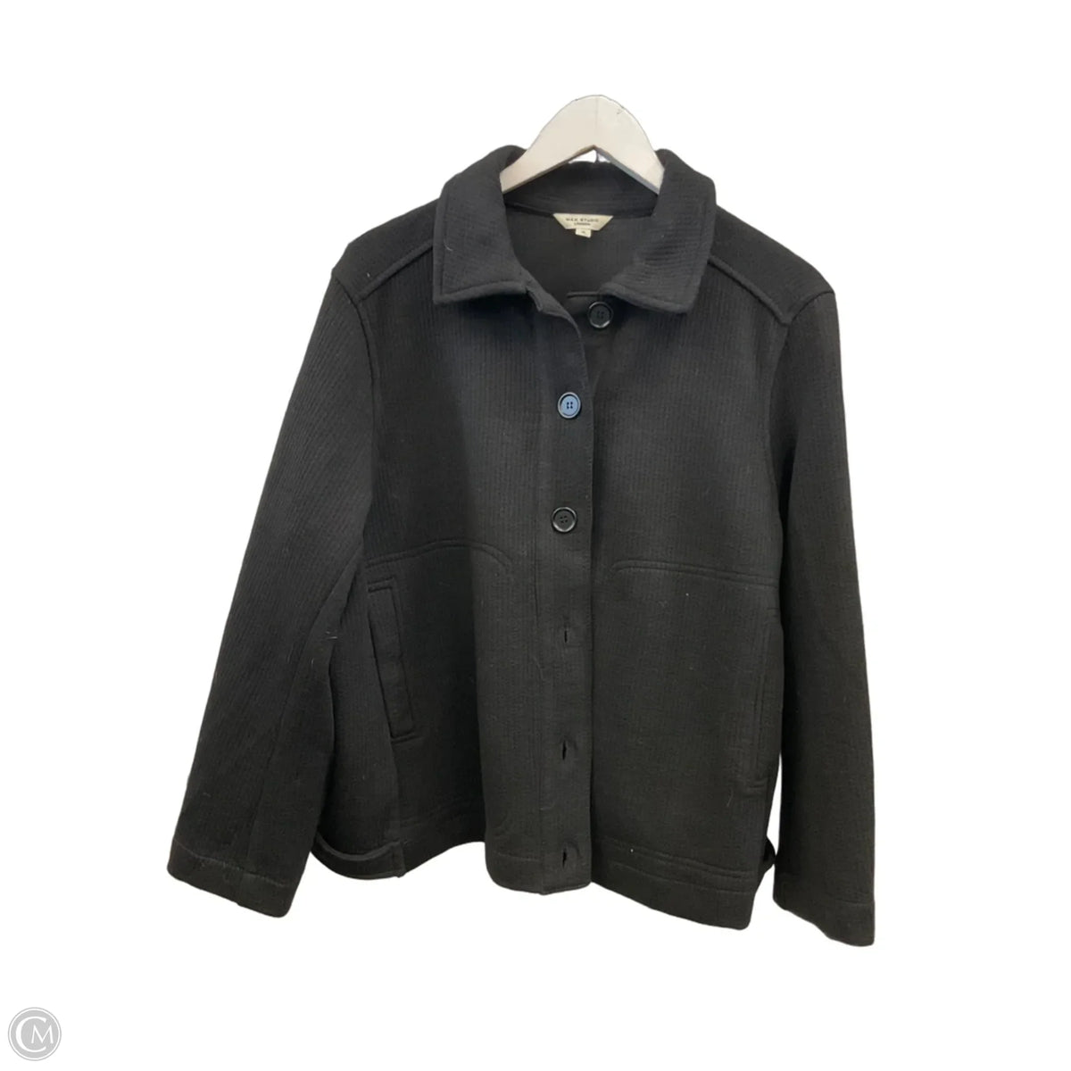 Jacket Other By Max Studio In Black, Size: 1x