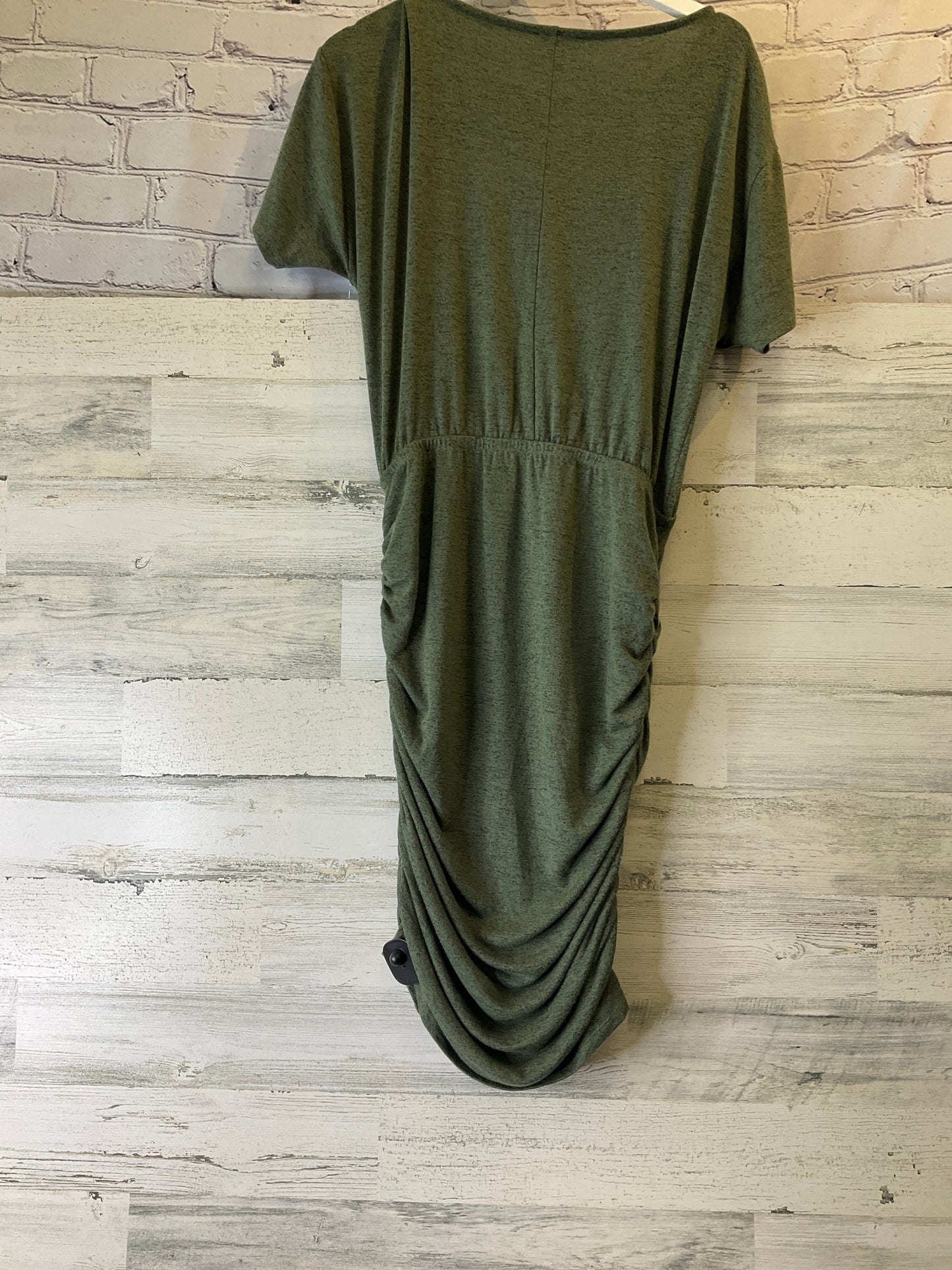 Dress Casual Short By Lane Bryant O In Green, Size: M