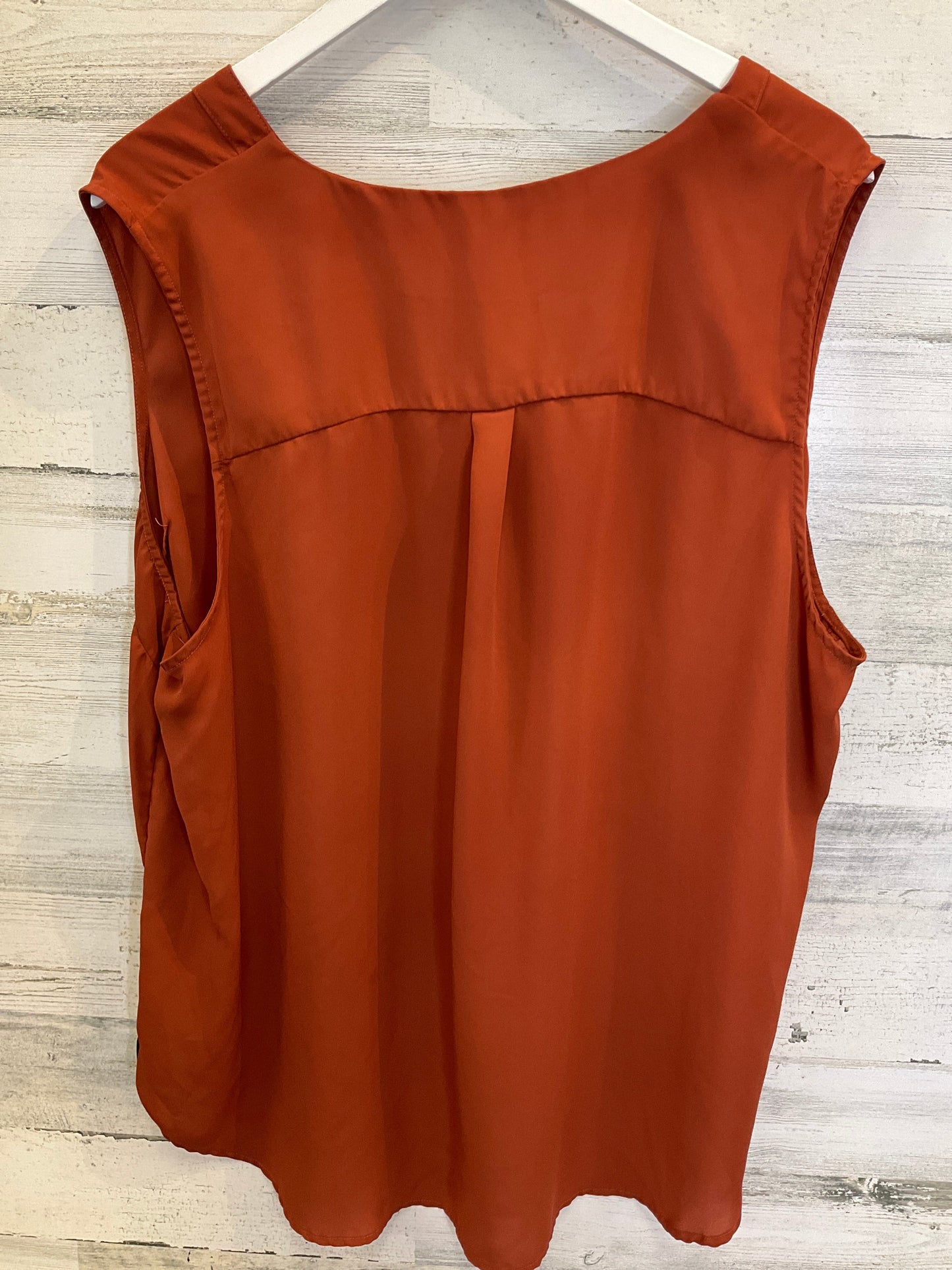 Orange Top Sleeveless Maurices, Size 2x