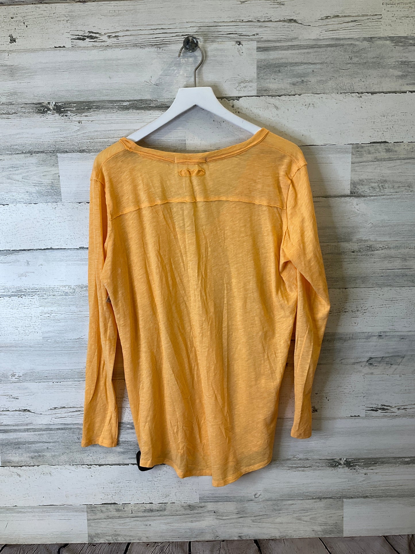 Top Long Sleeve By We The Free In Orange, Size: L