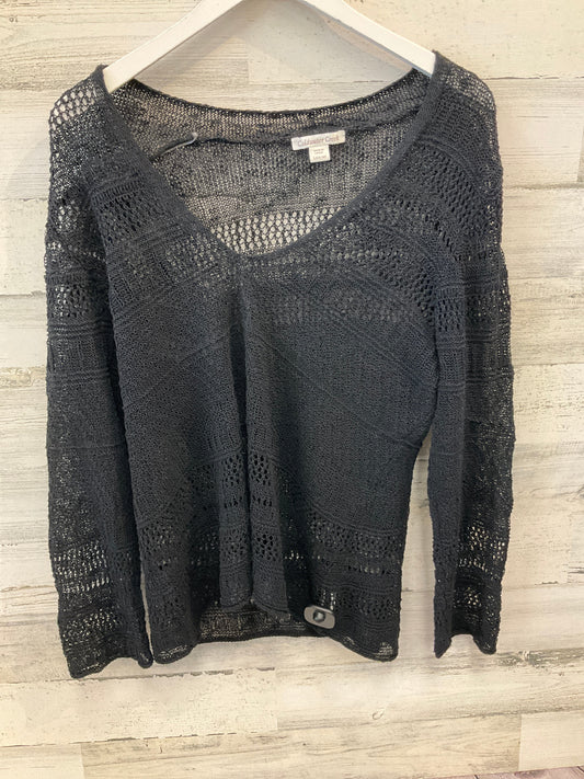 Sweater By Coldwater Creek In Black, Size: L