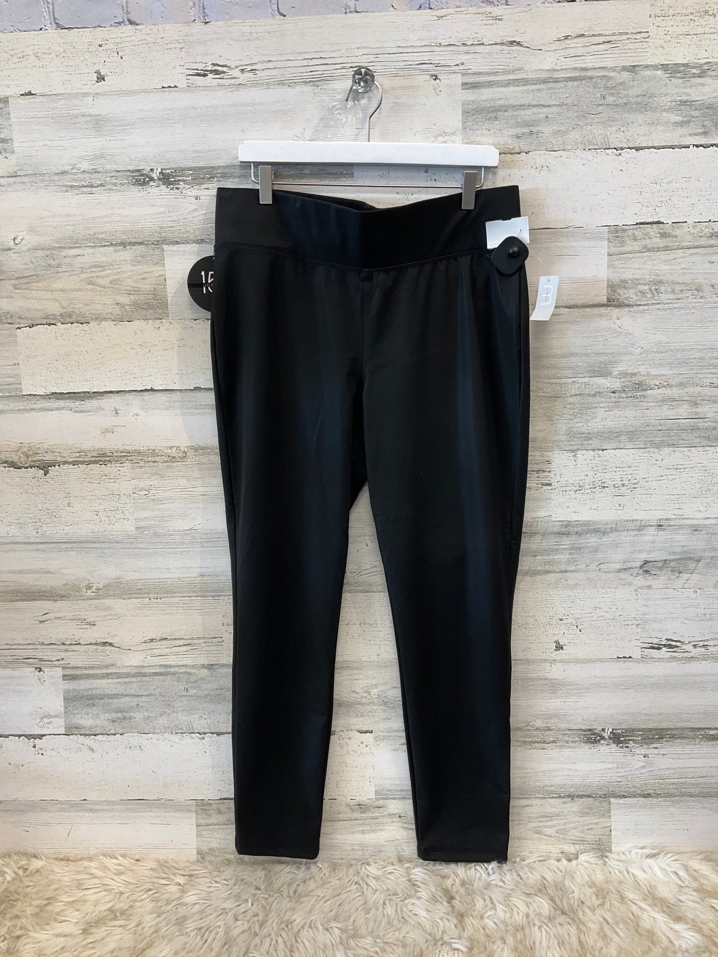 Pants Leggings By One 5 One In Black, Size: L