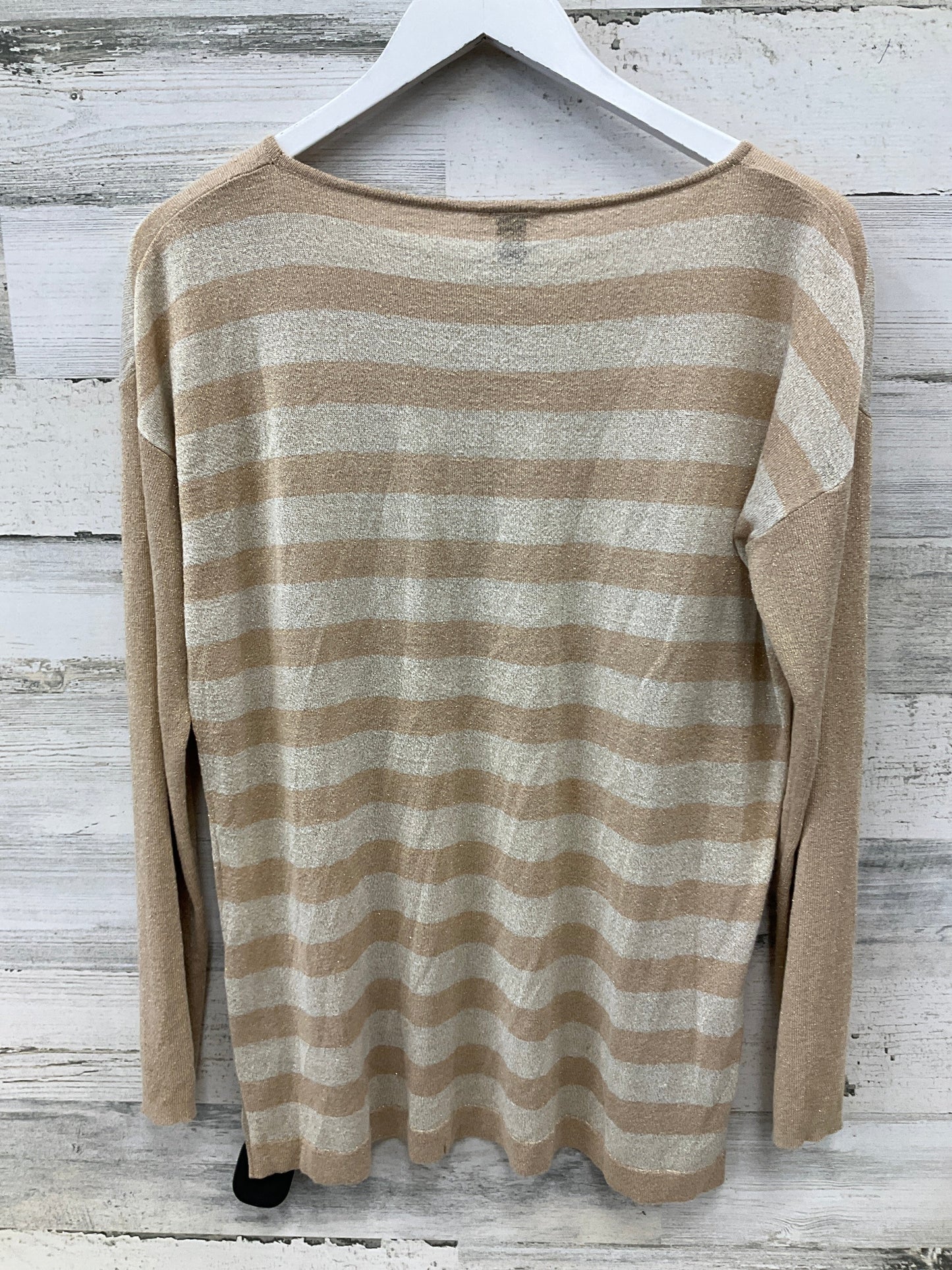 Top Long Sleeve By Dana Buchman In Gold, Size: S