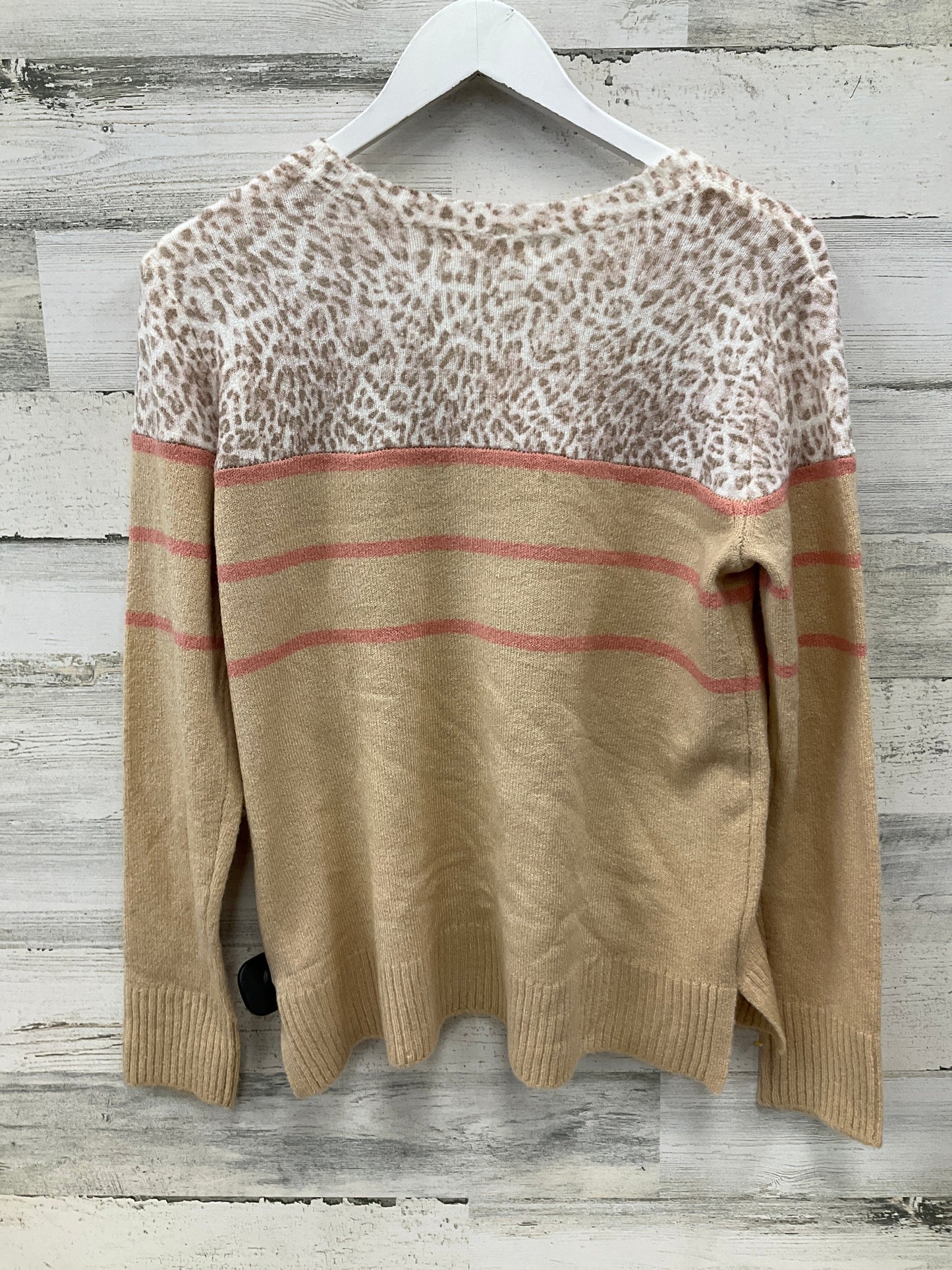 Sweater By Beachlunchlounge In Tan, Size: M