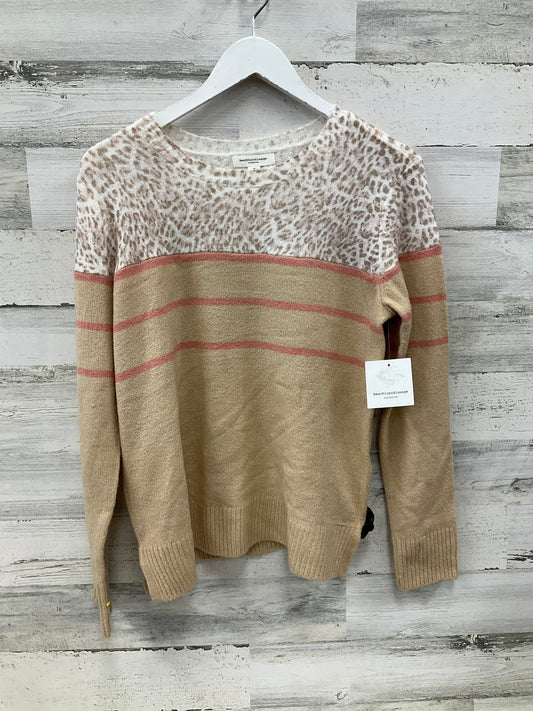 Sweater By Beachlunchlounge In Tan, Size: M