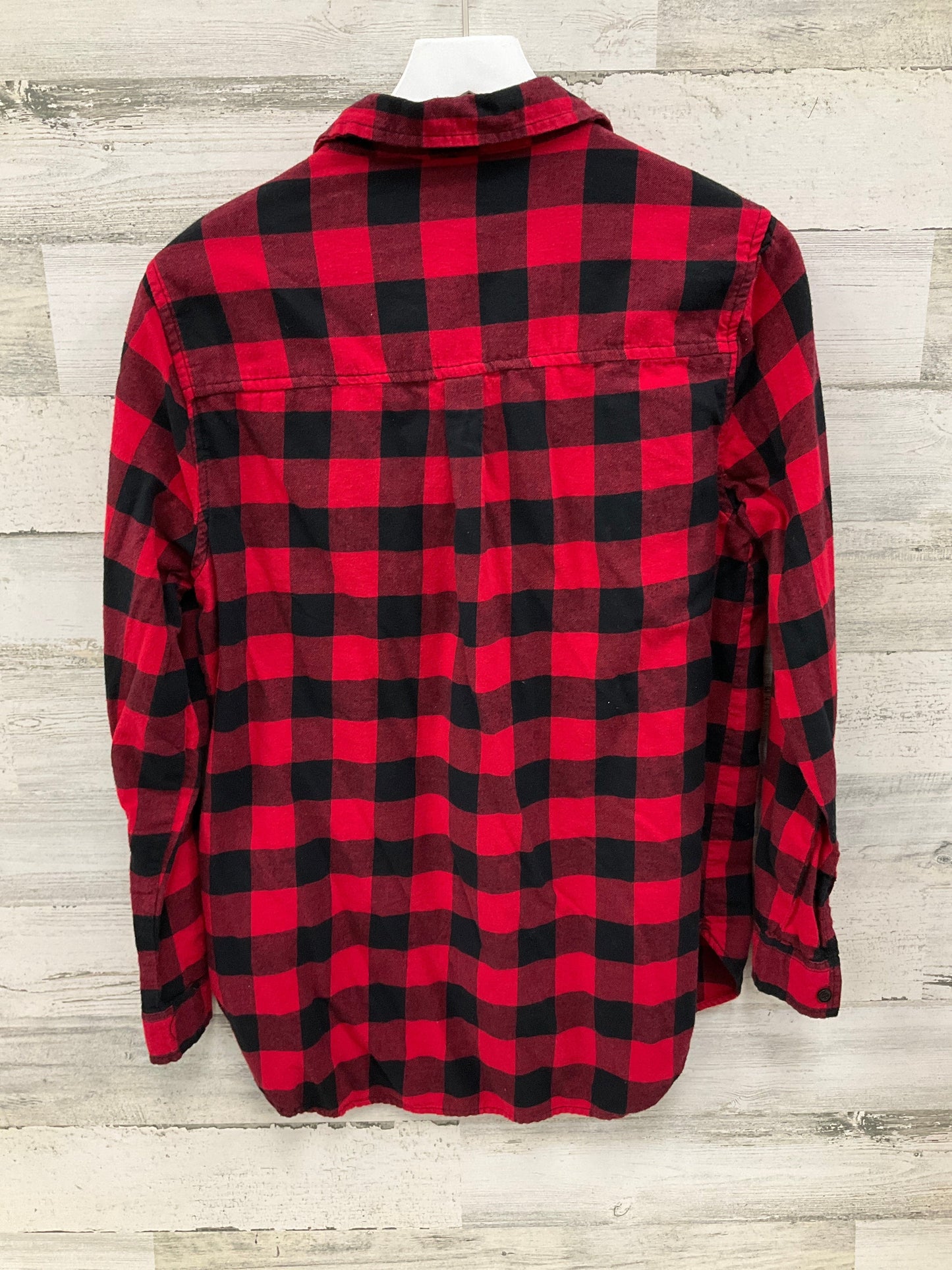 Top Long Sleeve By Beachlunchlounge In Red, Size: M