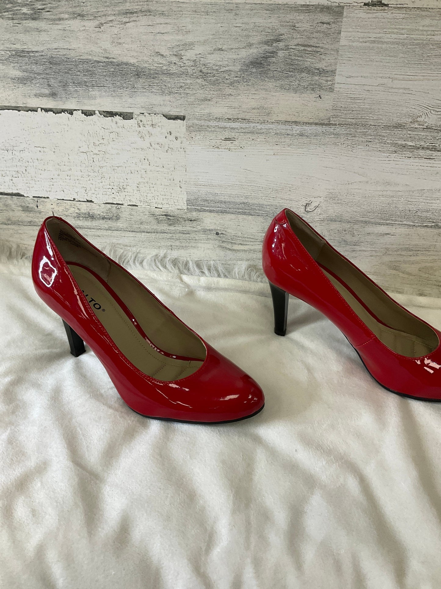 Shoes Heels Stiletto By Rialto In Red, Size: 8