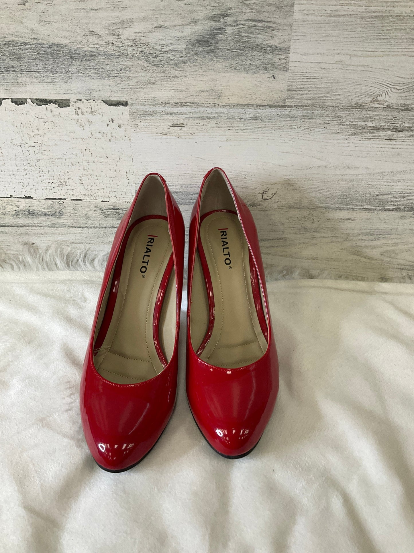 Shoes Heels Stiletto By Rialto In Red, Size: 8