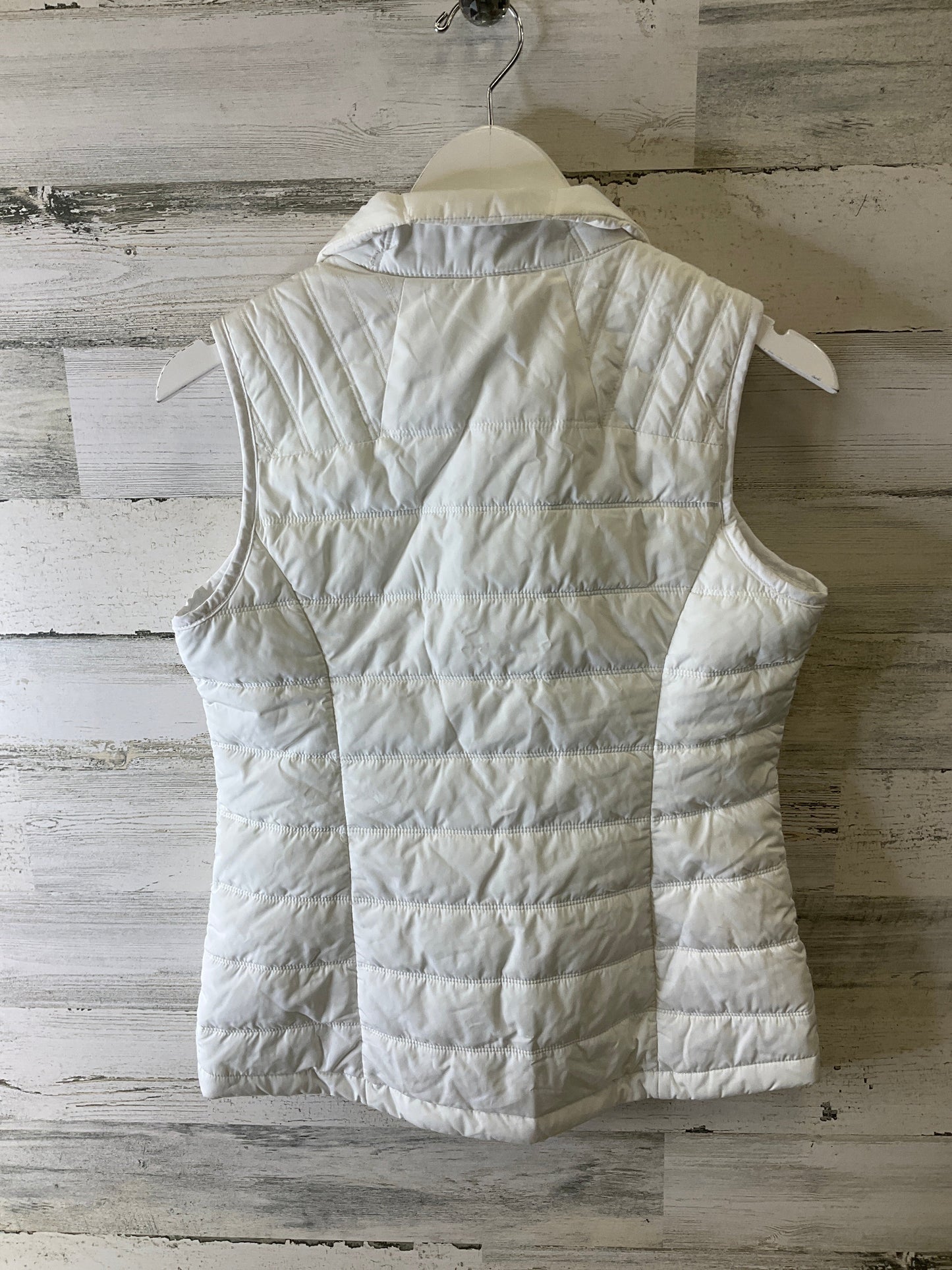 Vest Puffer & Quilted By Tommy Hilfiger In White, Size: S