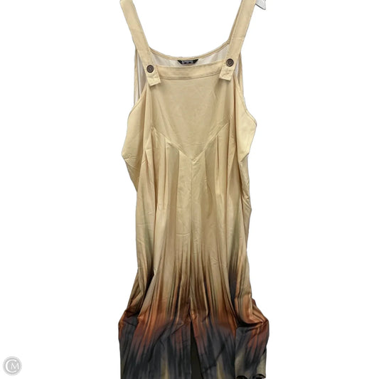 Jumpsuit By Clothes Mentor In Yellow, Size: 4x