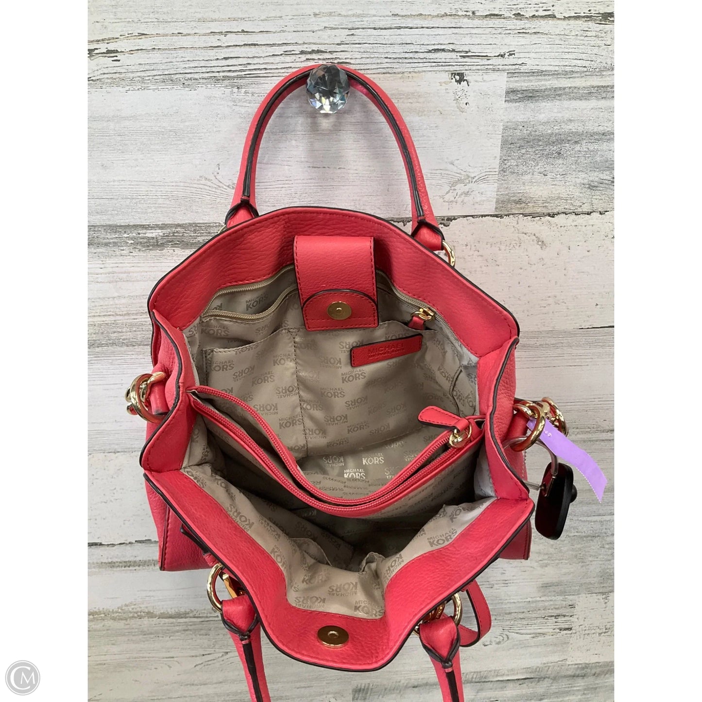 Handbag Designer By Michael Kors, Size: Medium