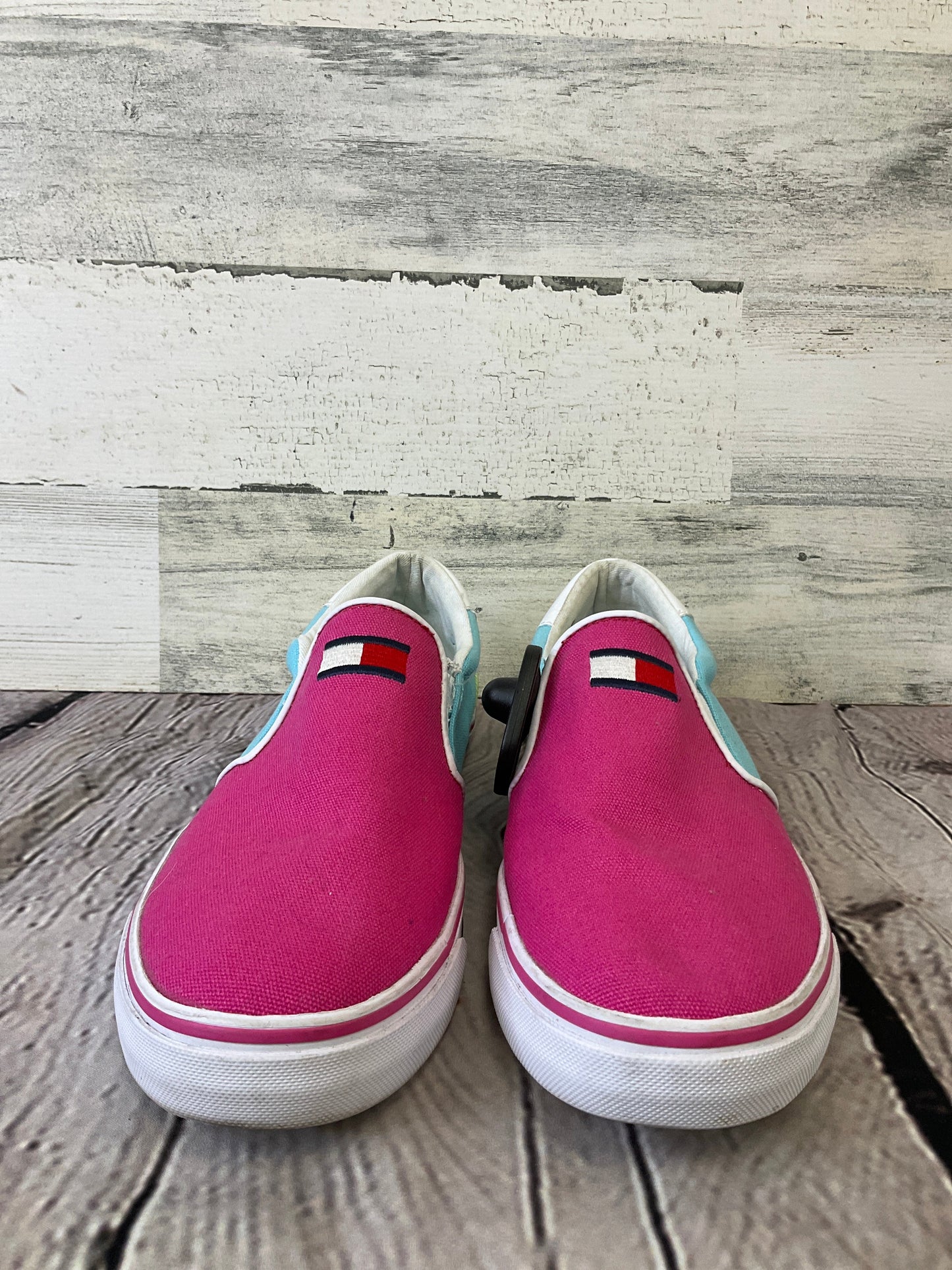 Pink Shoes Sneakers Tommy Hilfiger, Size 9