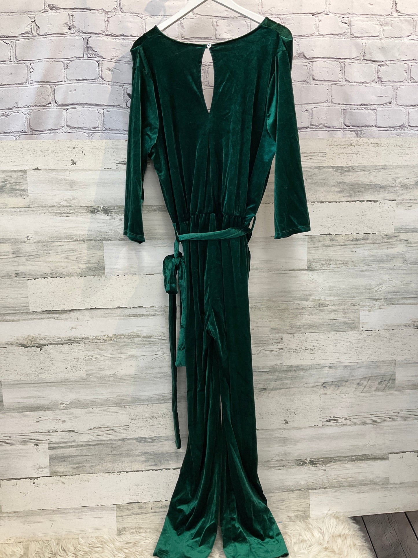 Jumpsuit By Clothes Mentor In Green, Size: 2x