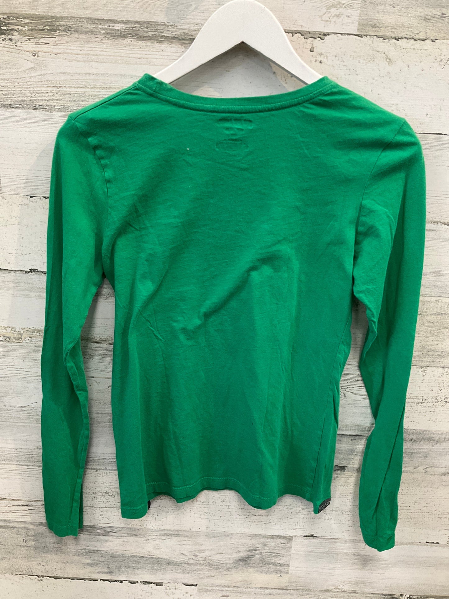 Top Long Sleeve By Talbots O In Green, Size: S