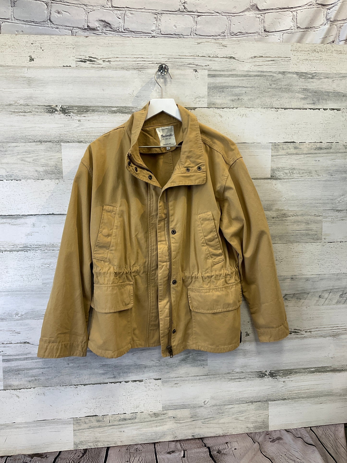 Jacket Utility By Madewell In Khaki, Size: L