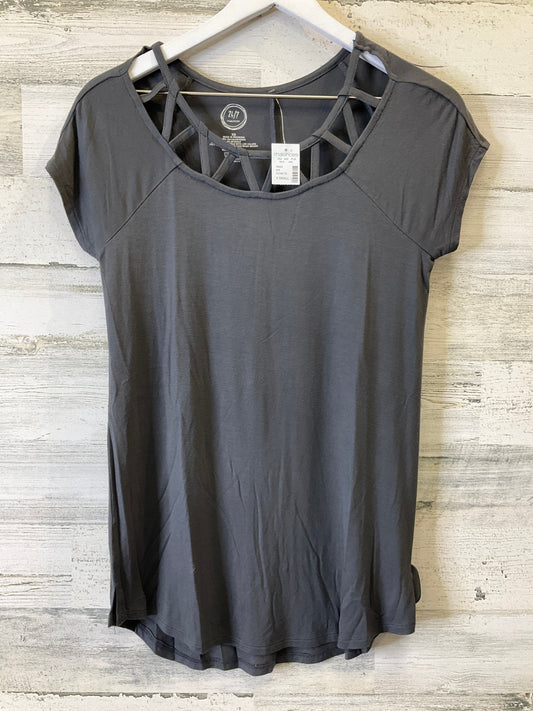 Grey Top Short Sleeve Maurices, Size Xs