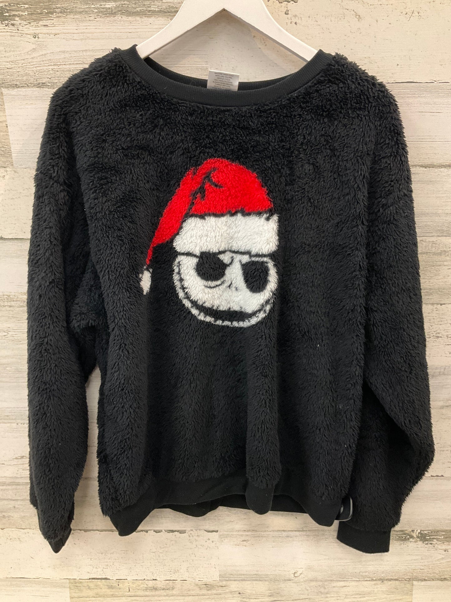 Sweatshirt Crewneck By Disney Store In Black, Size: L