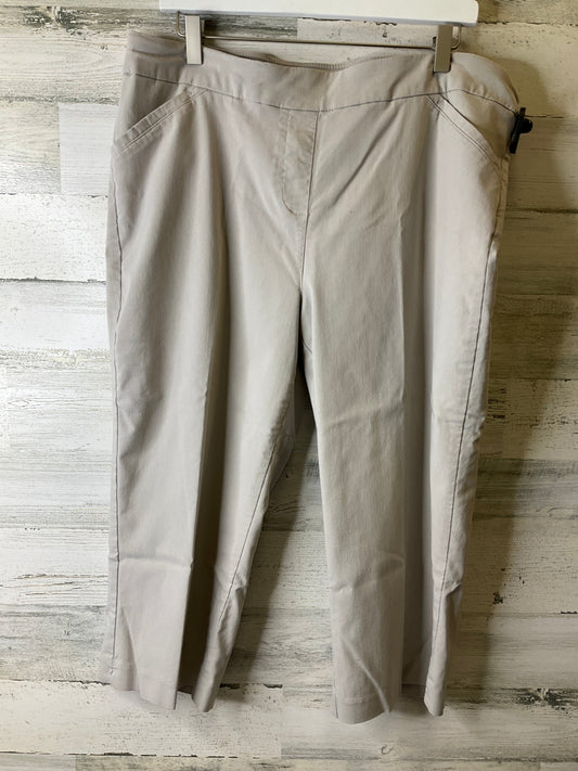 Capris By Coral Bay  Size: 18
