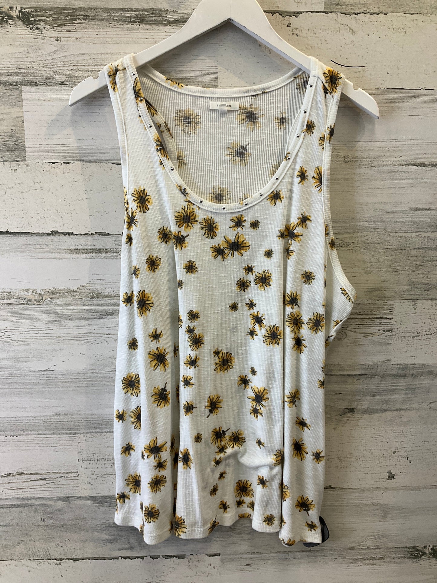 Yellow Tank Top Maurices, Size 1x