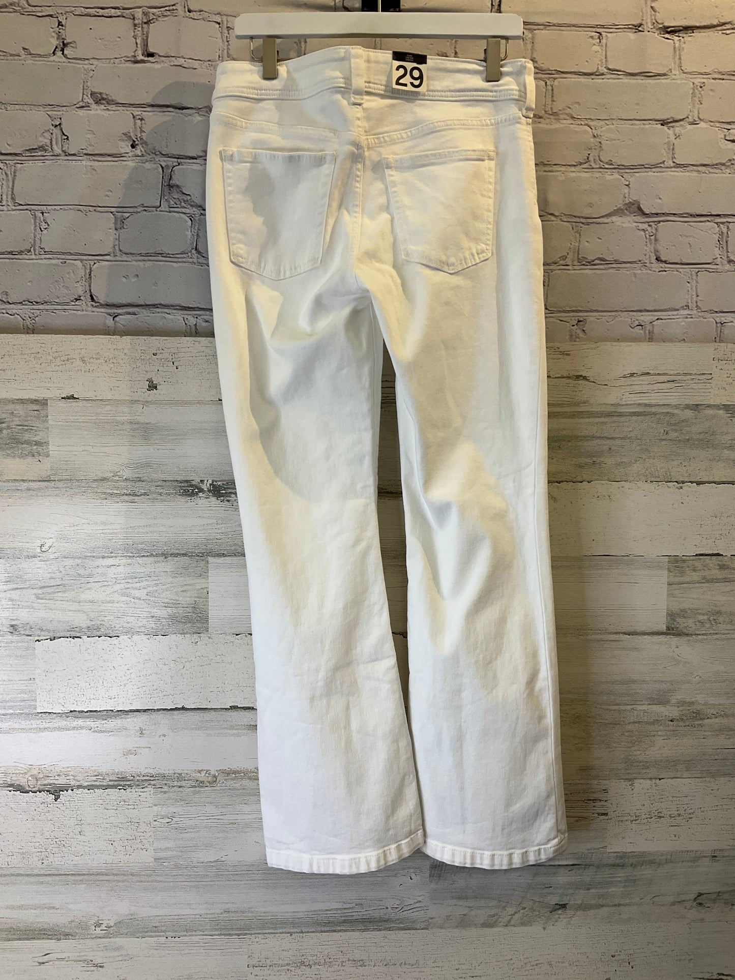 White Jeans Flared Gap, Size 8