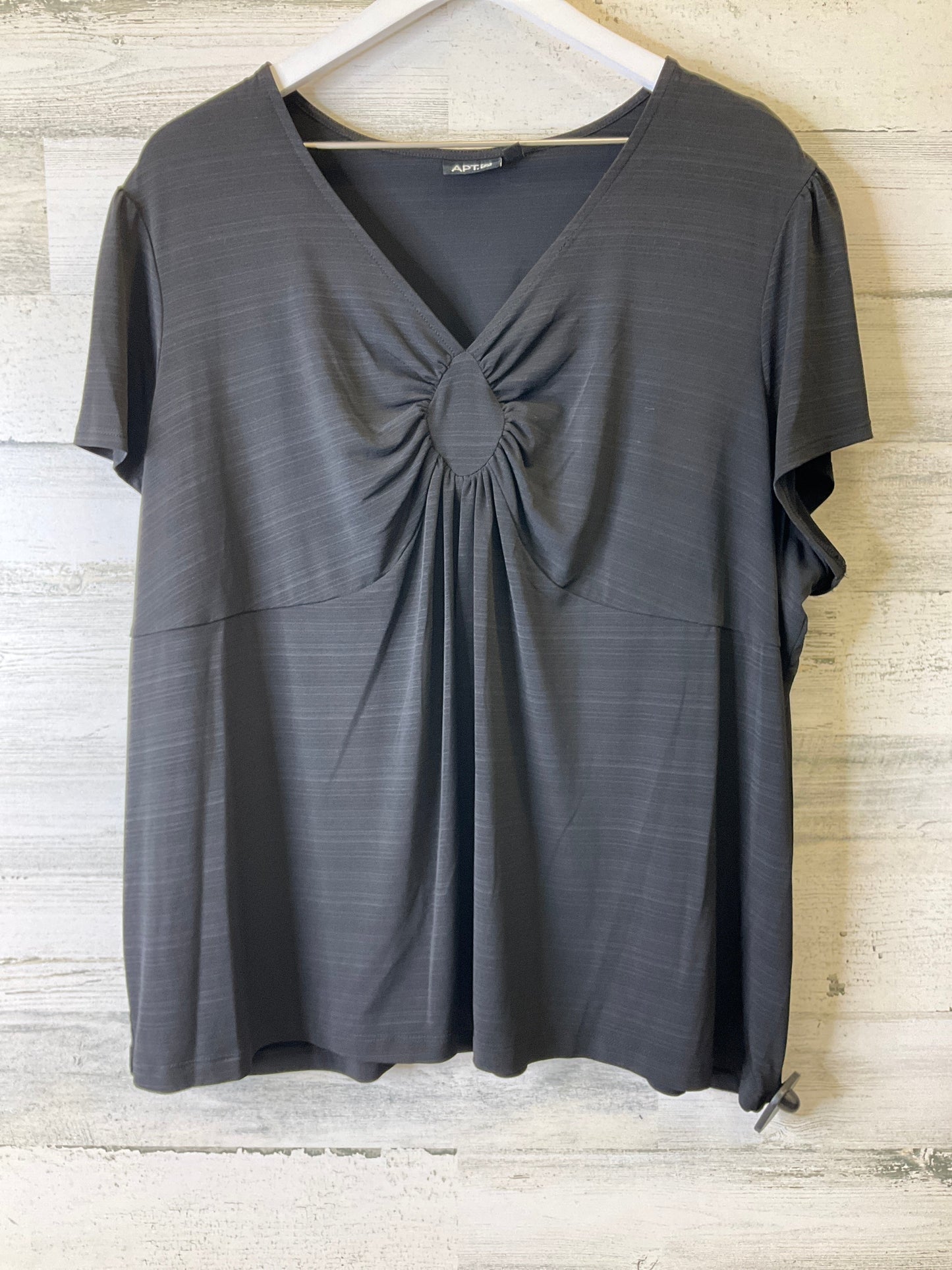 Top Short Sleeve By Apt 9  Size: 3x