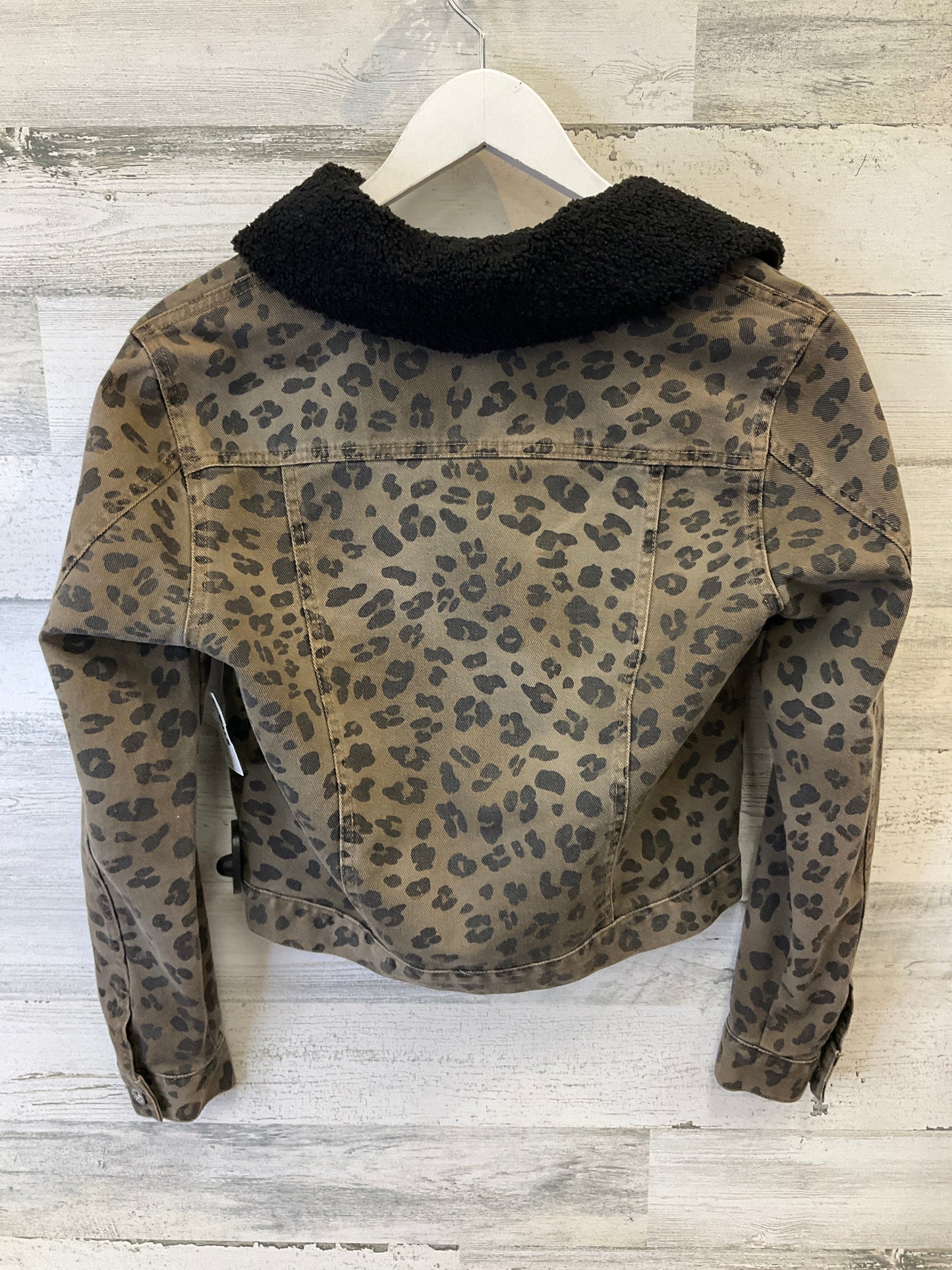 Jacket Denim By Rock And Republic In Animal Print, Size: Xs