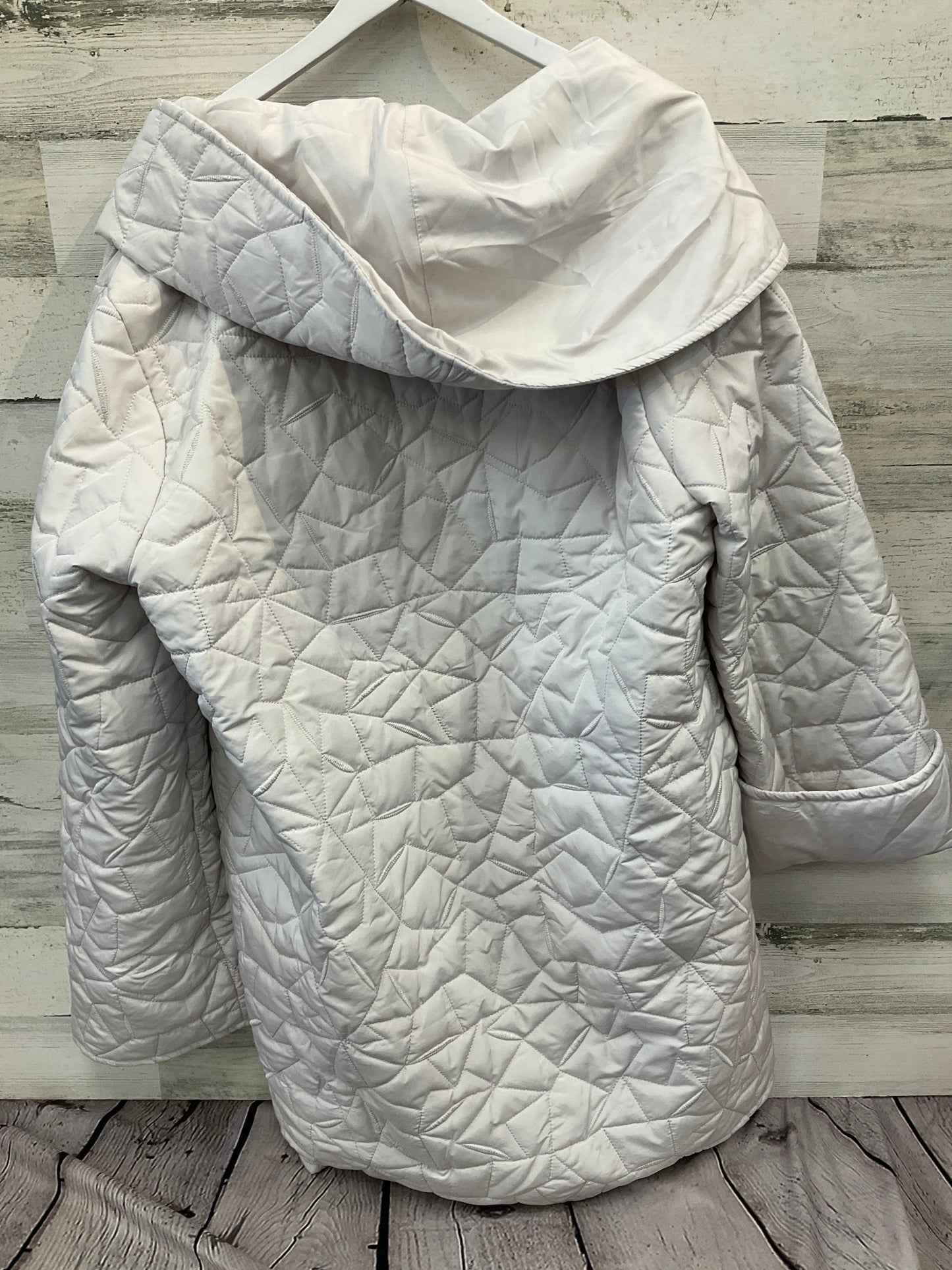 Coat Puffer & Quilted By Clothes Mentor In White, Size: Xl