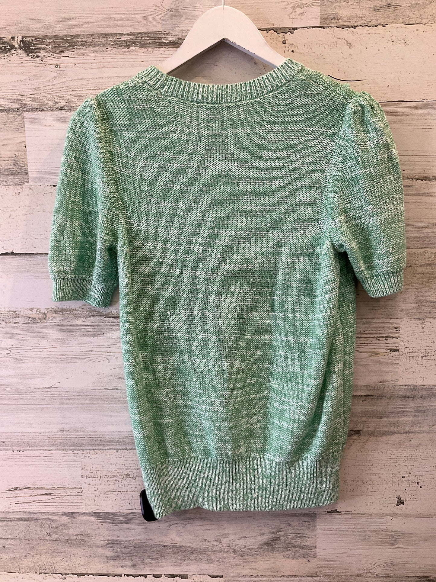 Green Sweater Short Sleeve Ann Taylor, Size S