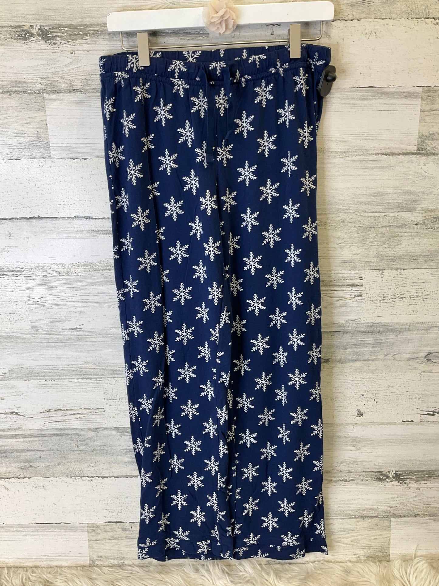 Pajamas 2pc By Clothes Mentor In Blue & White, Size: S