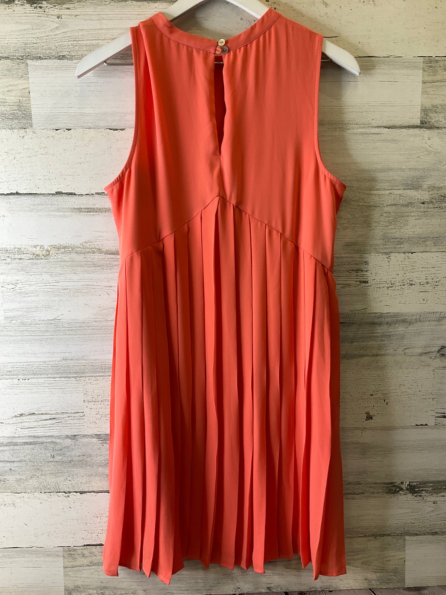 Orange Dress Casual Midi Dr2, Size M