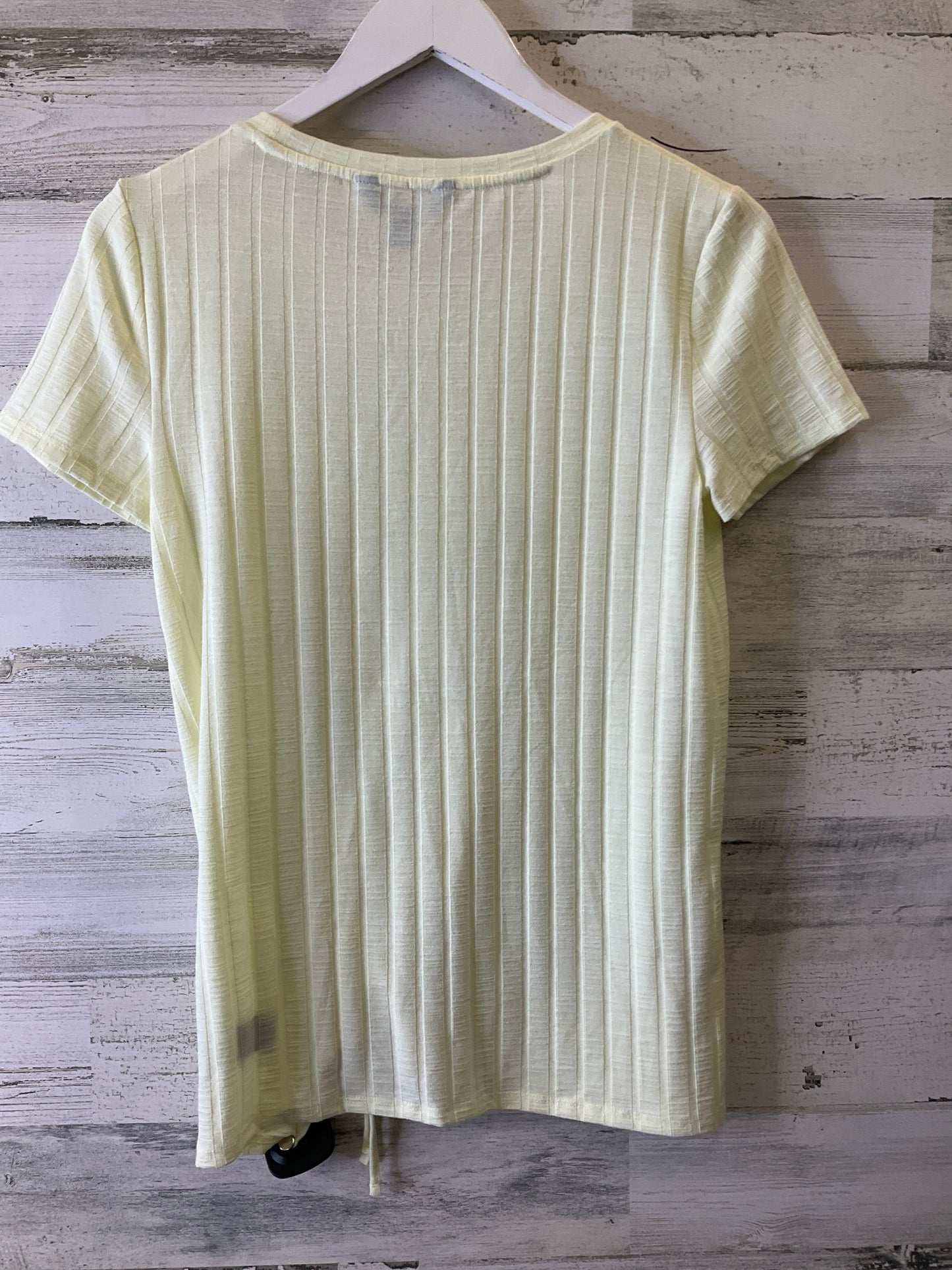 Yellow Top Short Sleeve Simply Vera, Size S