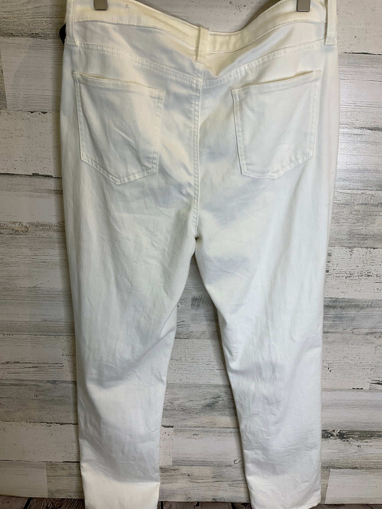 White Jeans Skinny Chicos, Size 8