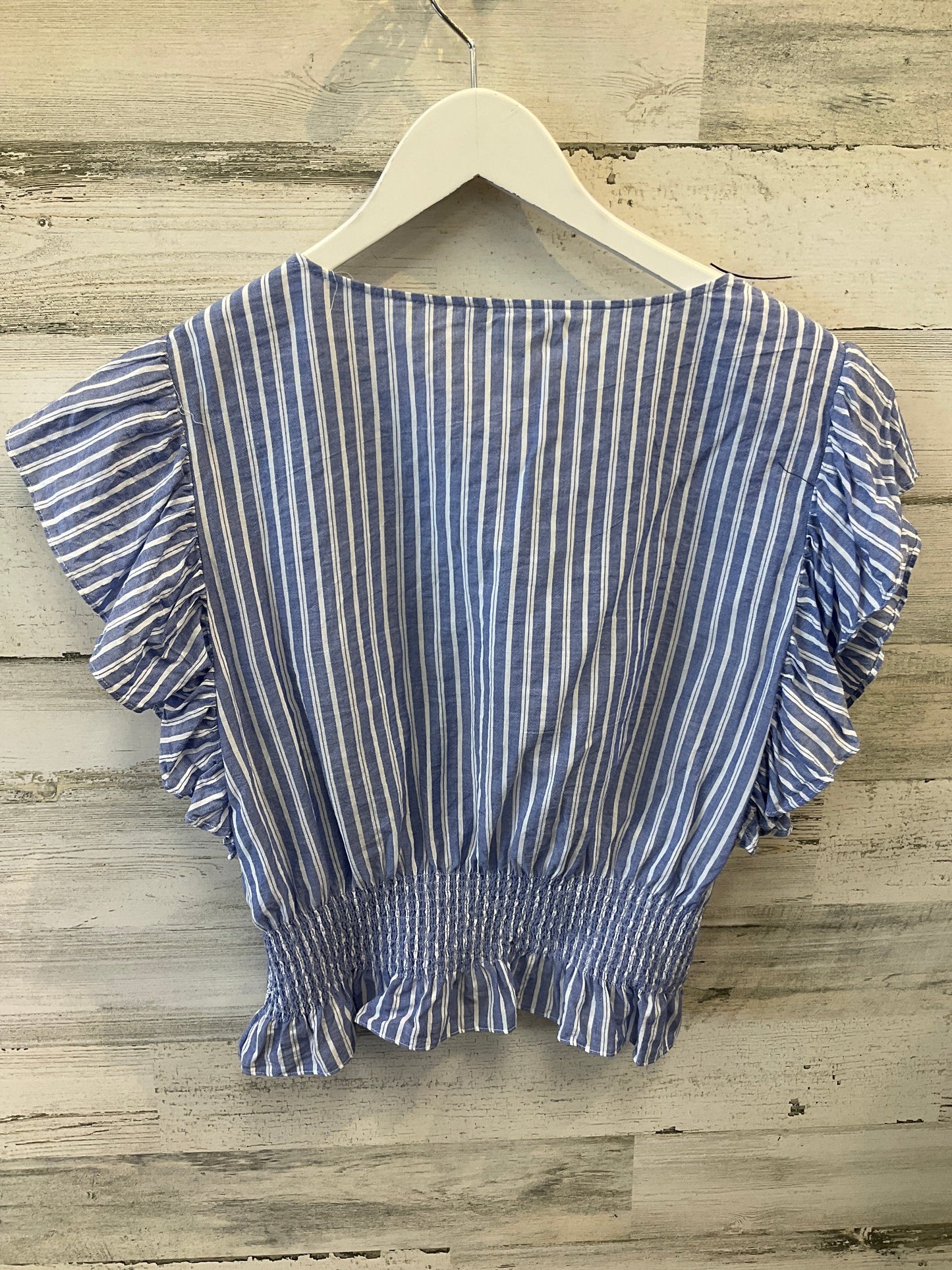 Blue & White Top Sleeveless Madewell, Size S