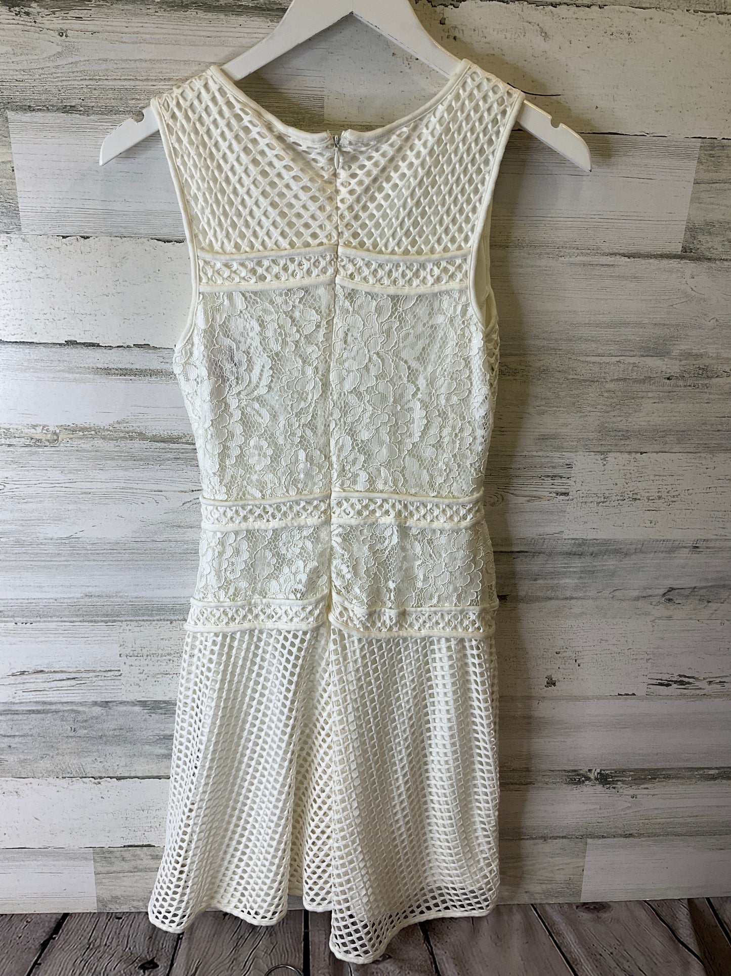 Cream Dress Casual Midi Cato, Size M