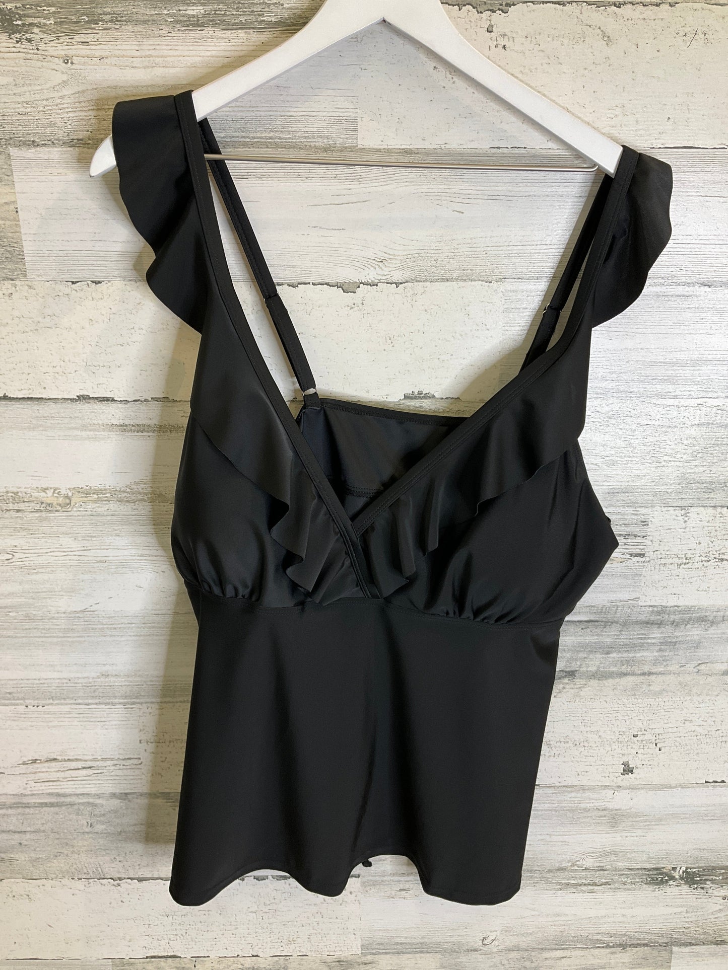 Swimsuit 2pc By Cme In Black, Size: 4x